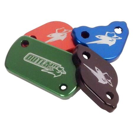 OUTLAW RACING Rear Brake Cap Black - KTM, Rear OR204BK